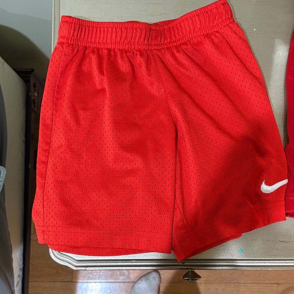 Nike orange Mesh Shorts